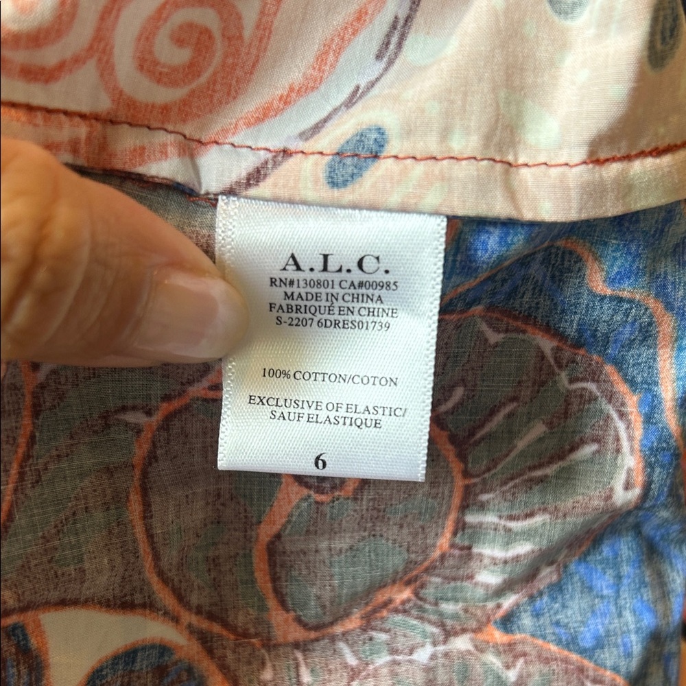 A.L.C. Multicolor Midi Dress - Picture 14 of 14